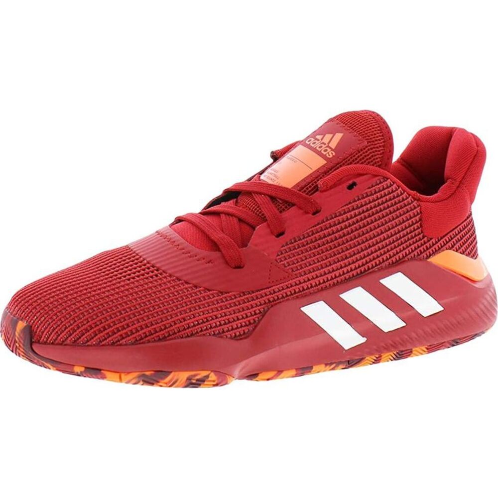 EF0471 Adidas Pro Bounce Fitness Lifestyle Basketball Shoes Red Size 12.5